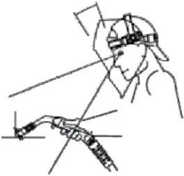 Migatronic 50119032 A FOCUS ADF Welding And Grinding Helmet - OPERATION 1