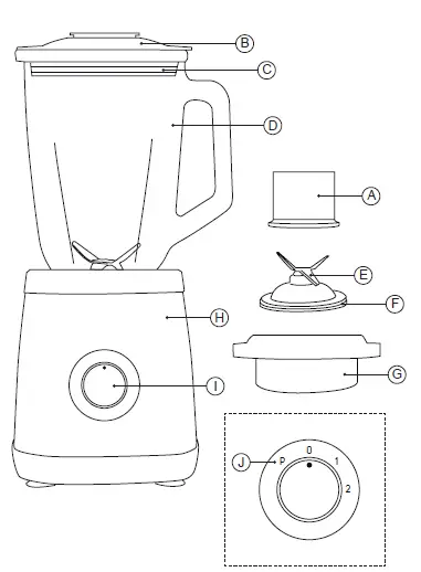 taurus-MAGNUM-1500-Jar-Blender-1