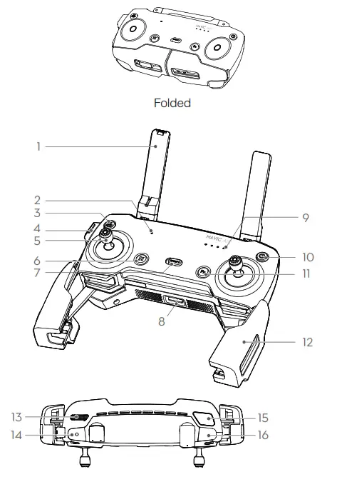 dji Mavic Air Remote Controller Quadcopter - 3