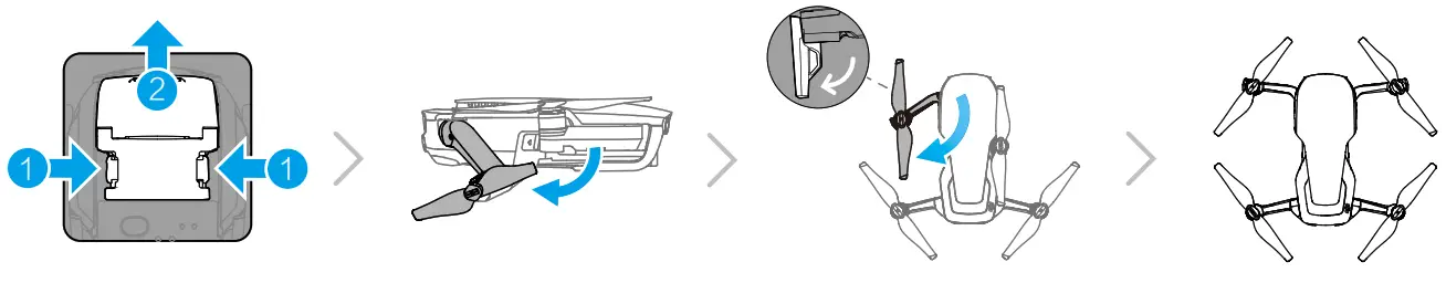 dji Mavic Air Remote Controller Quadcopter - 4