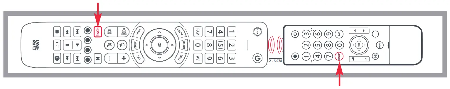ONE FOR ALL URC7115 Universal Remote -FFF