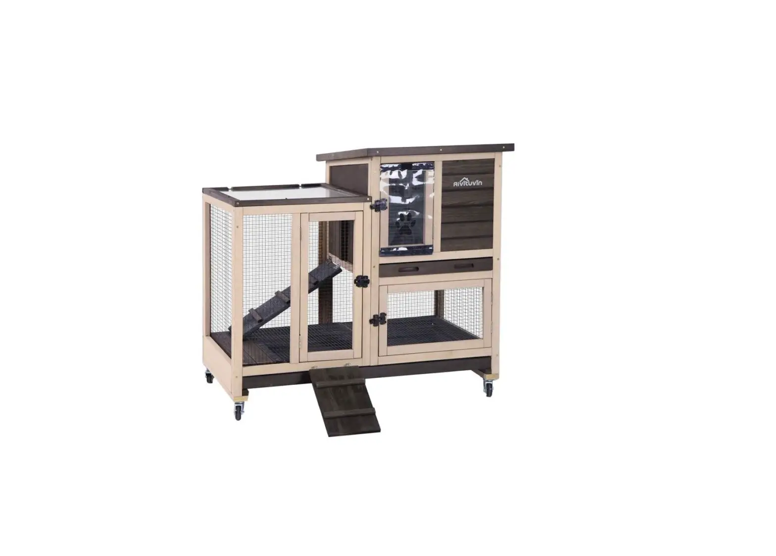 Aivituvin Air 60 Upgrade Rabbit Hutch Rabbit Cage Instruction Manual