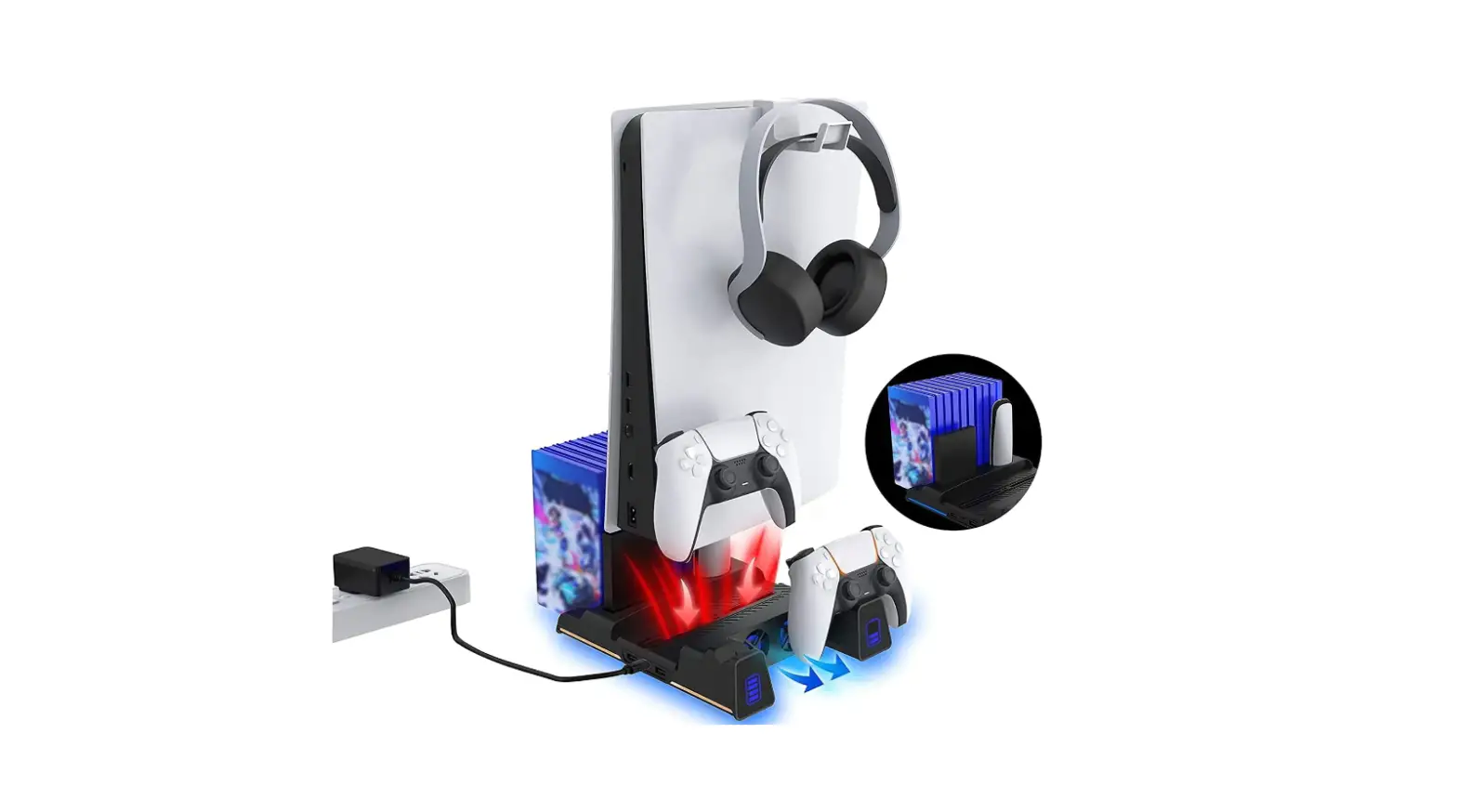 Nexigo Ps5 Stand With Rgb Led Light User Manual