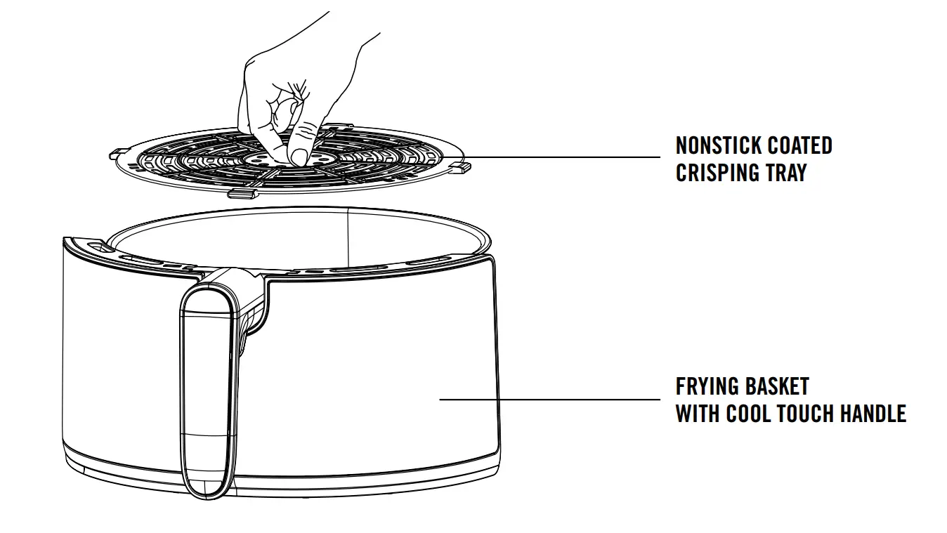 WILLIAMS SONOMA 4.3QT Digital Air Fryer - overview2