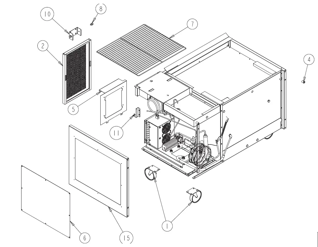 randell-9000W-290-Series-Solid-Hinged-Door-Prep-Table-14