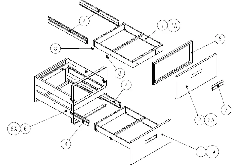 randell-9000W-290-Series-Solid-Hinged-Door-Prep-Table-23