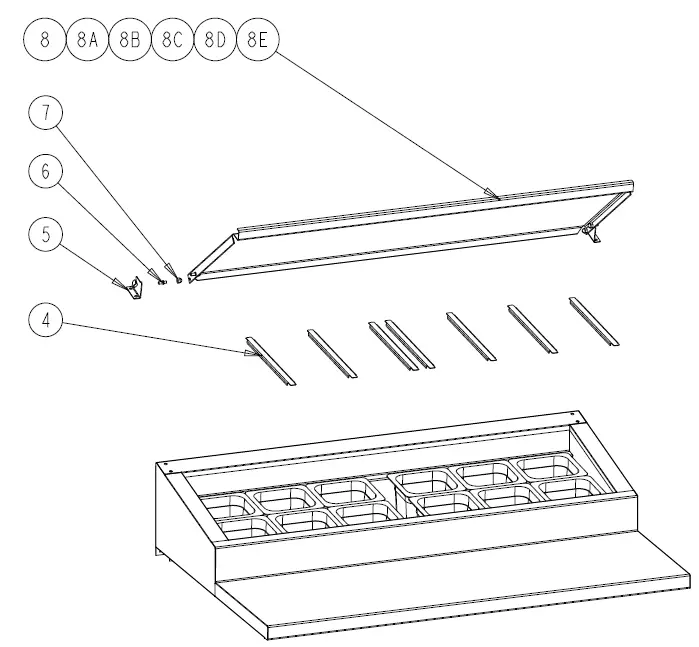 randell-9000W-290-Series-Solid-Hinged-Door-Prep-Table-25