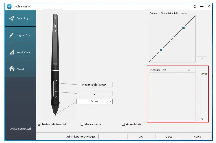 HUION GS2202 KAMVAS 22 Plus Drawing Monitor for Artists - Function Setting 11