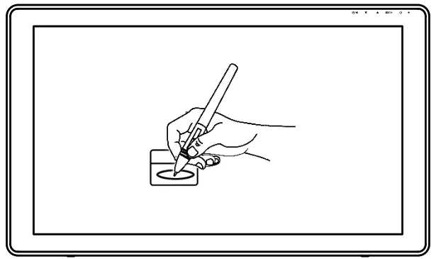 HUION GS2202 KAMVAS 22 Plus Drawing Monitor for Artists - Pen Basic Operation 2