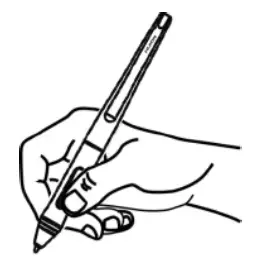 HUION GS2202 KAMVAS 22 Plus Drawing Monitor for Artists - Pen Basic Operation 12