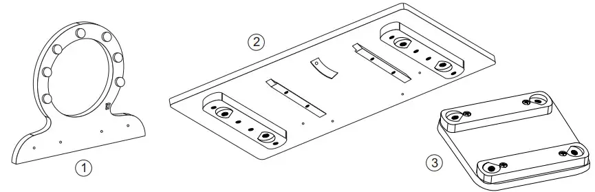 Kmart Makeup Mirror TX1268 Instruction - fig 1