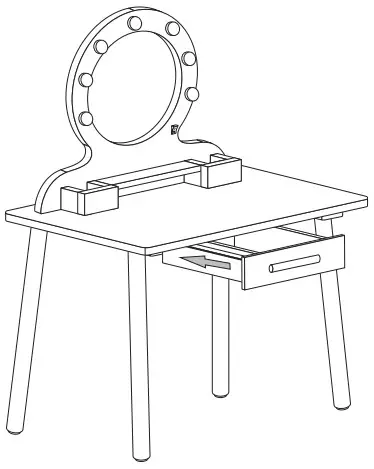 Kmart Makeup Mirror TX1268 Instruction - fig 14