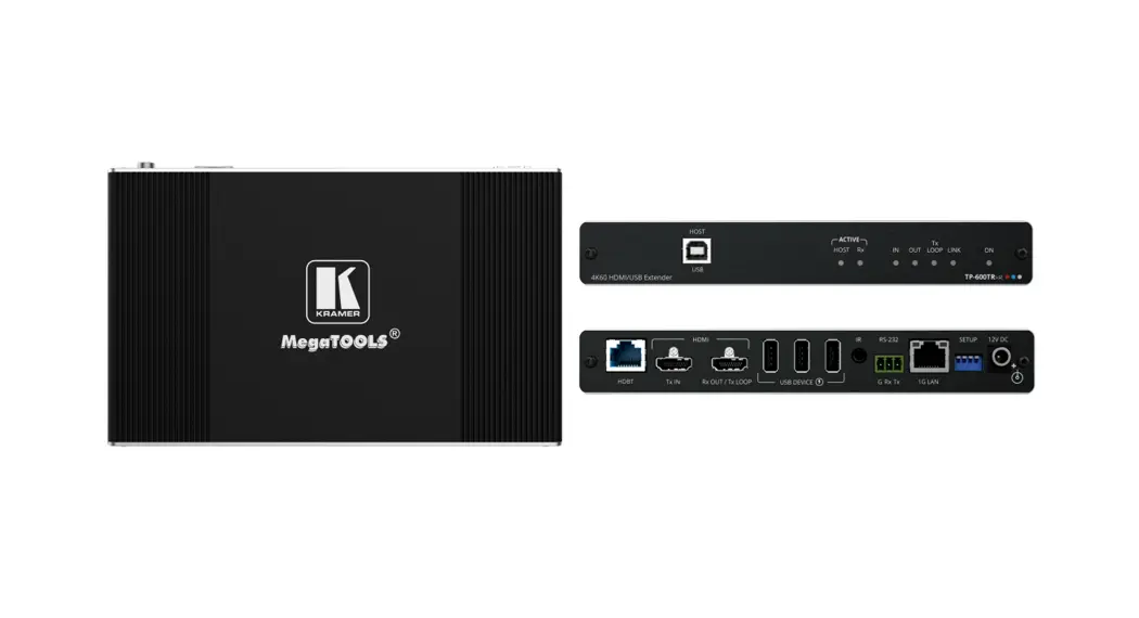 Kramer Tp-600trxr Hdmi Usb Extender User Guide Kramer Tp-600trxr Hdmi Usb Extender User Guide