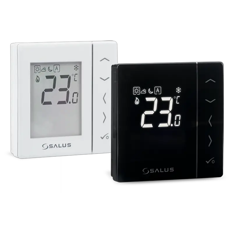 Salus Vs30b Programmable Wired Thermostat With Digital Display Installation Guide