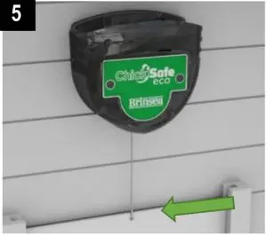 Brinsea CS015 ChickSafe Eco Door Opener with Door - ChickSafe cord