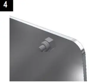 Brinsea CS015 ChickSafe Eco Door Opener with Door - Tighten each nut