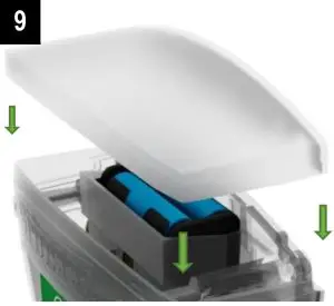 Brinsea CS015 ChickSafe Eco Door Opener with Door - battery cover