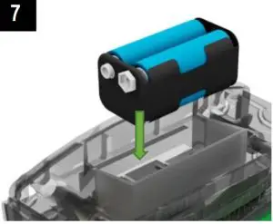 Brinsea CS015 ChickSafe Eco Door Opener with Door - battery holder fits