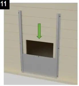 Brinsea CS015 ChickSafe Eco Door Opener with Door - door panel