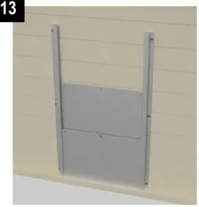 Brinsea CS015 ChickSafe Eco Door Opener with Door - door panel down