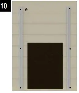 Brinsea CS015 ChickSafe Eco Door Opener with Door - six black