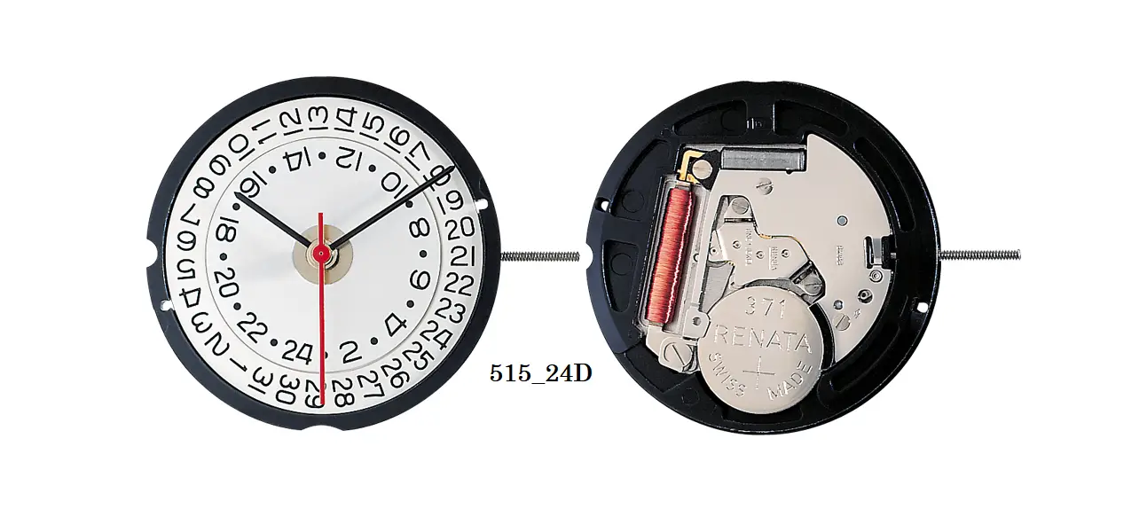 Ronda 505.24d Movements Caliber User Manual