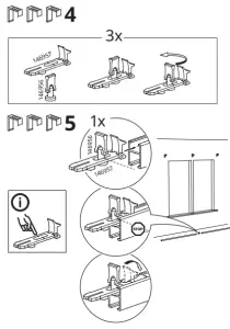 IKEA VIDGA Single Track Set 10