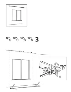 IKEA VIDGA Single Track Set 20