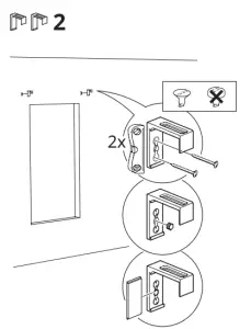 IKEA VIDGA Single Track Set 4