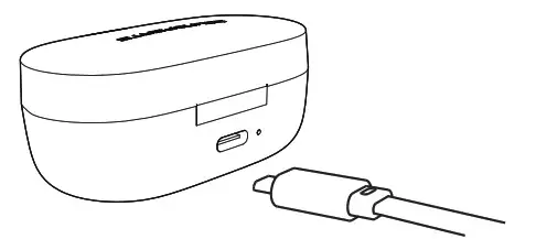 Soundpeats TrueFree2 Earbuds - Charging