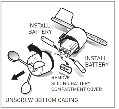 ACCURITE Deluxe Weather Station - UNSCREW BOTTOM CASING