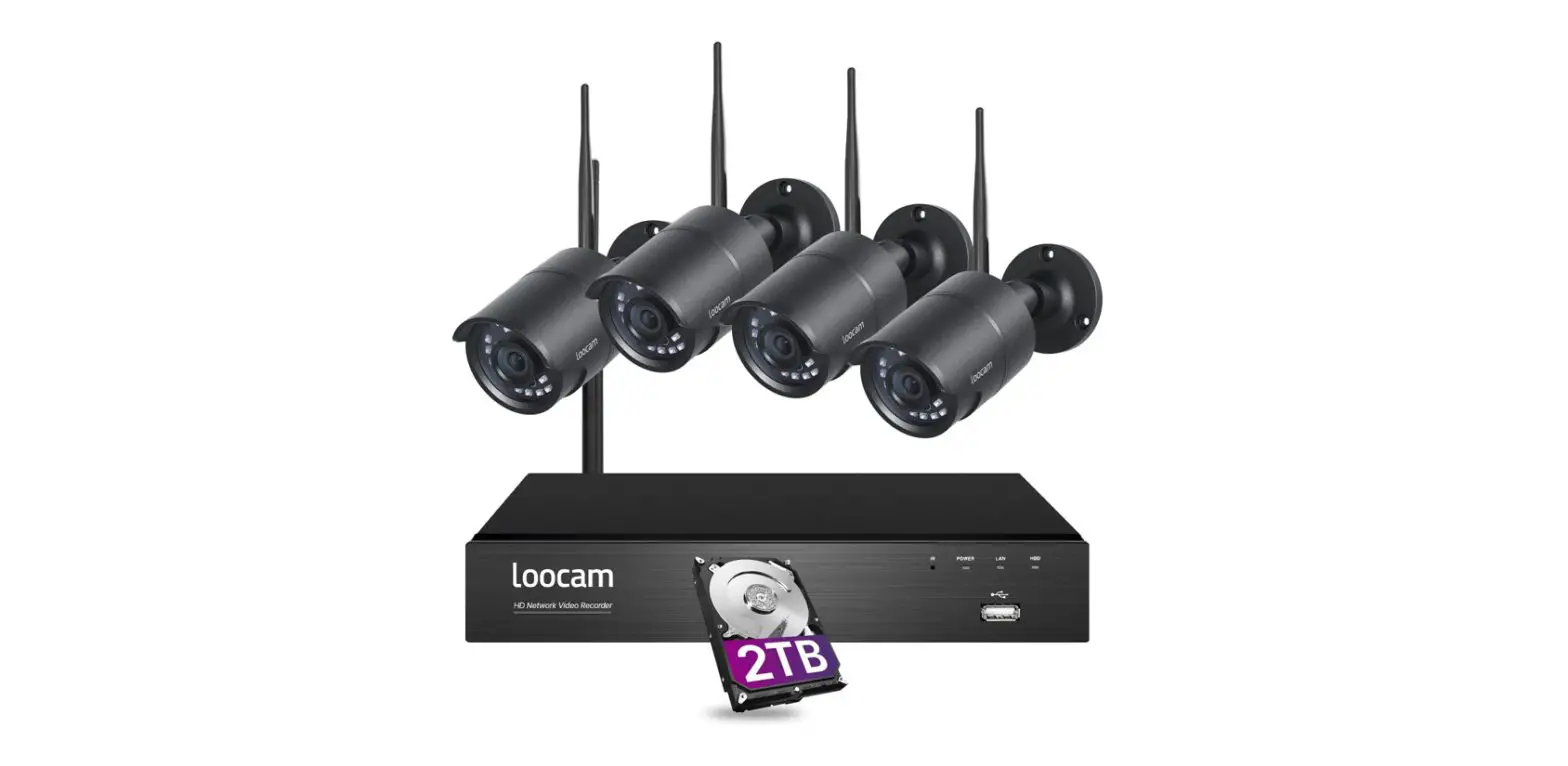 Loocam B092dgrz8t Ultra Long Distance 1080p Wireless Security Camera System User Guide