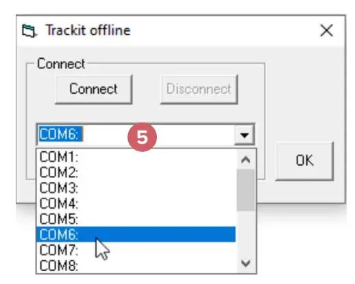 lifelines T4A Trackit Amplifier to Trackit Software 4