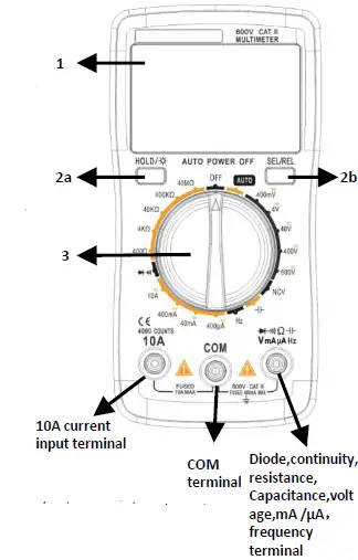 Banggood AN8000 True RMS Auto-Ranging Digital Multimeter fig 1
