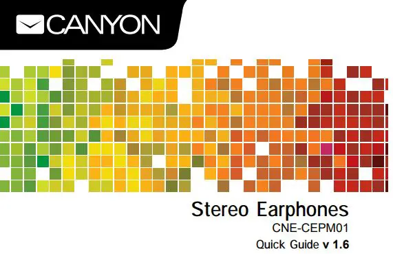 CANYON Stereo Earphones