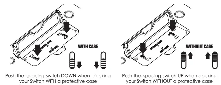 Skull Co B08CH3VP34 Portable Dock with Detachable USB- Case