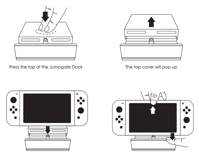 Skull Co B08CH3VP34 Portable Dock with Detachable USB- Dock
