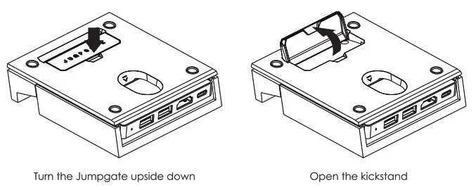 Skull Co B08CH3VP34 Portable Dock with Detachable USB- Switch 2