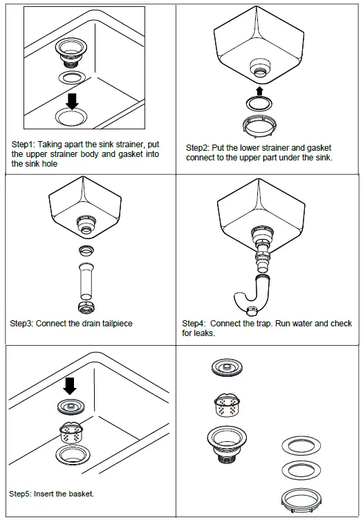 KINWELL UCACS3018A1LR0 18 Gauge Stainless Steel 30 Inch Single Bowl Undermount Workstation Kitchen Sink fig 3
