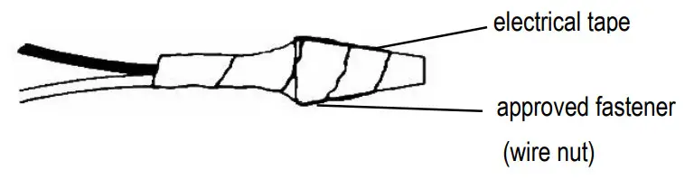 ExBrite 22 65 in 3 Light Brass Black Vanity Light - tape