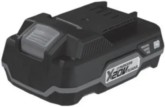 PARKSIDE PAP 20 B1 20V 2Ah Battery
