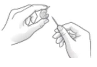 JINGHAO JH 125 Analog BTE RIC Hearing Amplifier - cotton