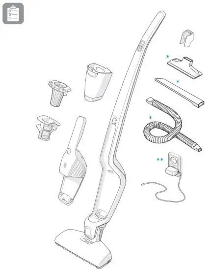 AEG CX7 1 35WK Rotating Floor Attachment with Soft Wheels