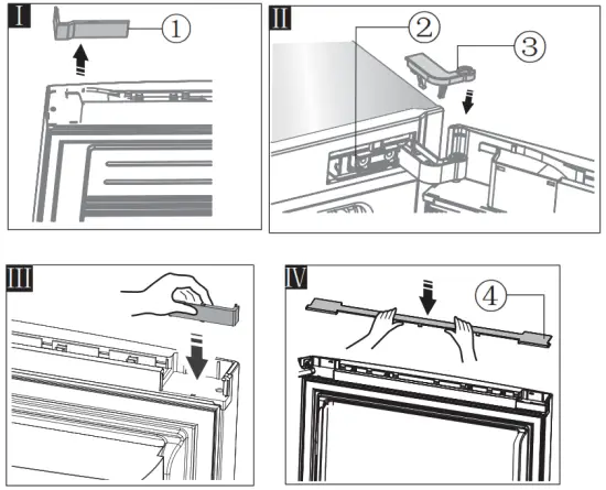 Westinghouse WFB Stainless Steel Vertical Freezer - fig 6