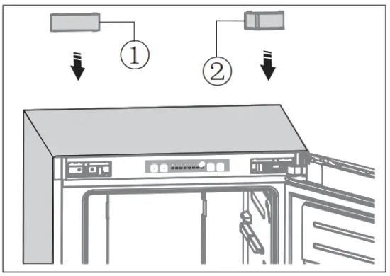 Westinghouse WFB Stainless Steel Vertical Freezer - refengaritor bodyy