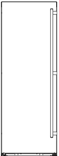 Westinghouse WFB Stainless Steel Vertical Freezer - refengerator