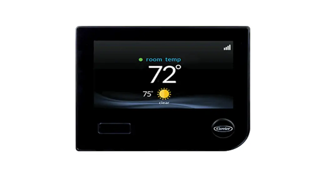 Carrier Systxccitc01-b Infinity Remote Access Touch Control Programmable Thermostat User Manual