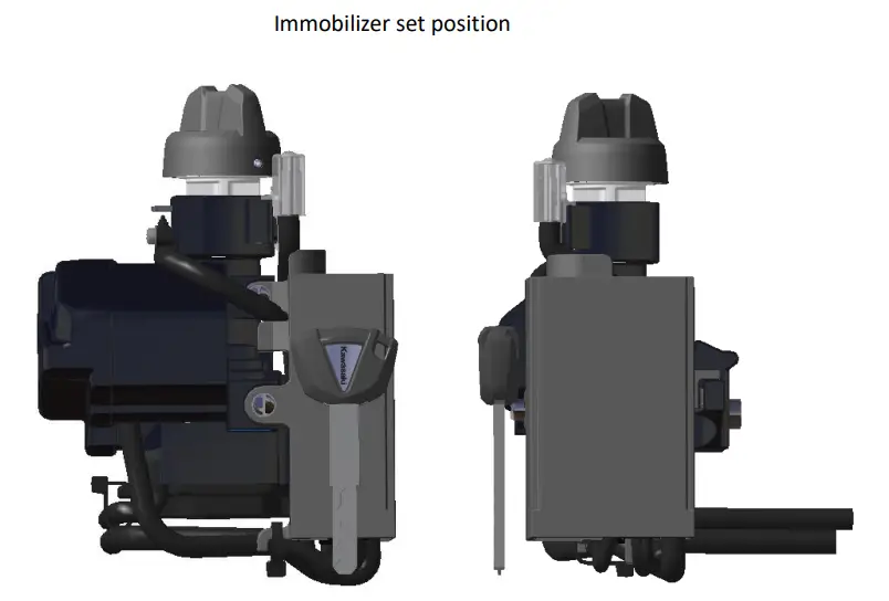 ASAHI DENSO ZKM013 903 Handsfree System - Immobilizer set position
