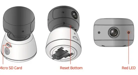 EGLOO TSC-221P Easy and Smart Security Camera - Reset