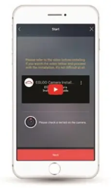 EGLOO TSC-221P Easy and Smart Security Camera - camera registration